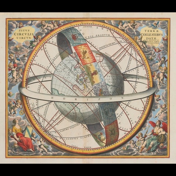 Celestial Atlas Series - Andreas Cellarius - 1660 - Picture 2 of 4